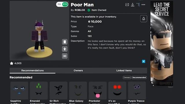 The Most Expensive Items In Roblox смотреть онлайн