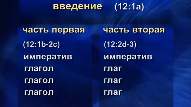 Праотец Авраам - Урок 1: Жизнь Авраама: структура и содержани