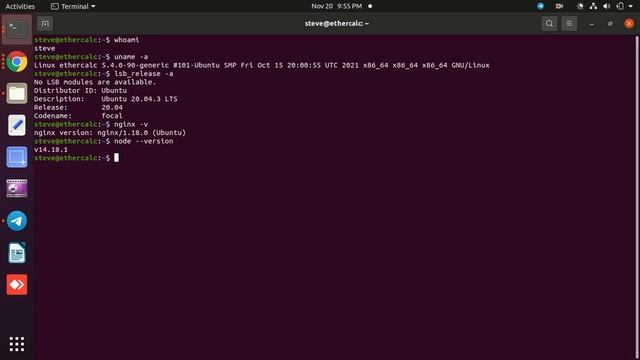 EtherCalc Web Spreadsheet Service On Linux смотреть онлайн