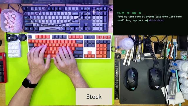 Tecsee Neapolitan Ice Cream Switch Sound Test, Stock/Lubed/Filmed смотреть онлайн