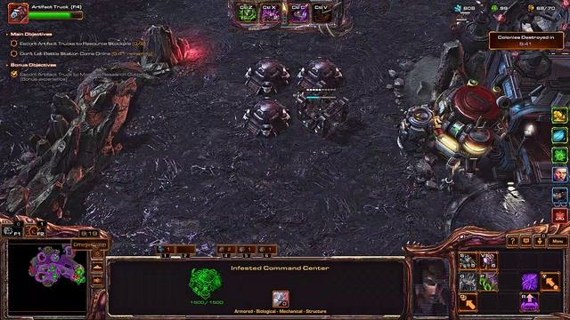 SC2 Co-Op Cradle of Death ▏ "Enhanced Defenses" Stukov GamePlay [Prestige : Lord of the Horde] смотреть онлайн
