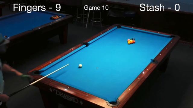 9 Ball Match - Fingers vs Stash - Race to 13 смотреть онлайн