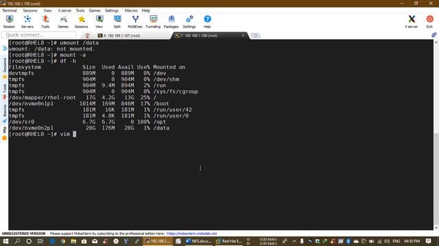 Configure NFS Server in RHEL 8 | NFS4 Configuration in Linux in Hindi | Nehra Classes смотреть онлайн