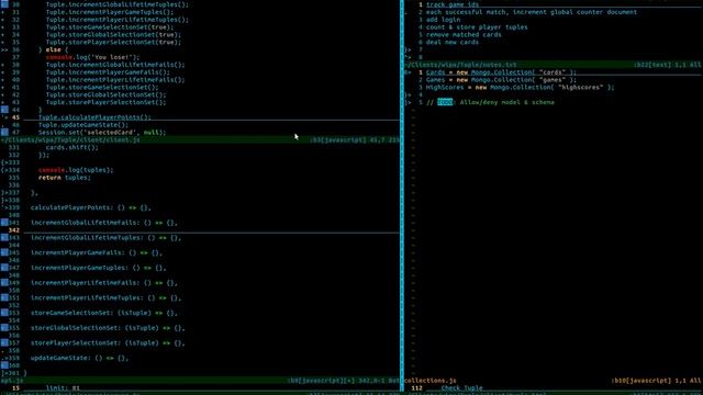 #Tuple coding in #vim by @iDoMeteor built with #MeteorJS смотреть онлайн