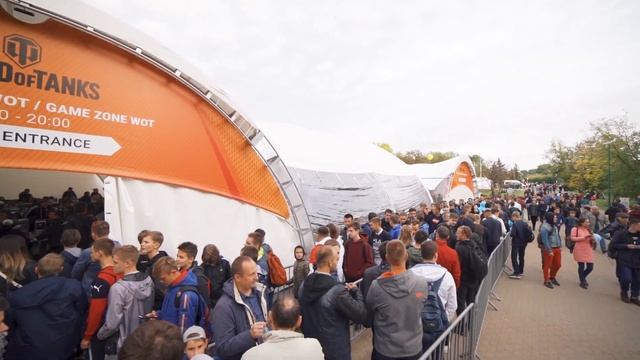 Тентовые конструкции LUXTENT на Wargaming Fest смотреть онлайн