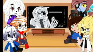 Реакция персонажей андертейл на андерверс