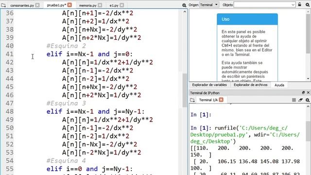Ecuaciones diferenciales parciales, transferencia de calor y diferencias finitas en Python 3 смотреть онлайн