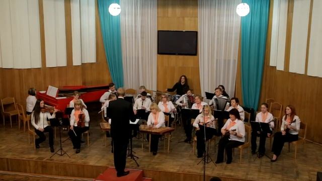 Р.Гальяно "Танго для клод" исполняет народный оркестр ДШИ№2 г.Могилёв. Дирижёр Денис Черта. смотреть онлайн