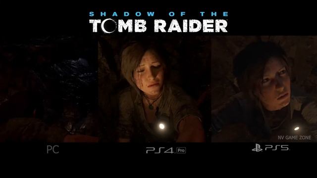 Shadow of the Tomb Raider PS4 Pro VS PS5 VS PC | Graphics Comparison | NV Game Zone смотреть онлайн