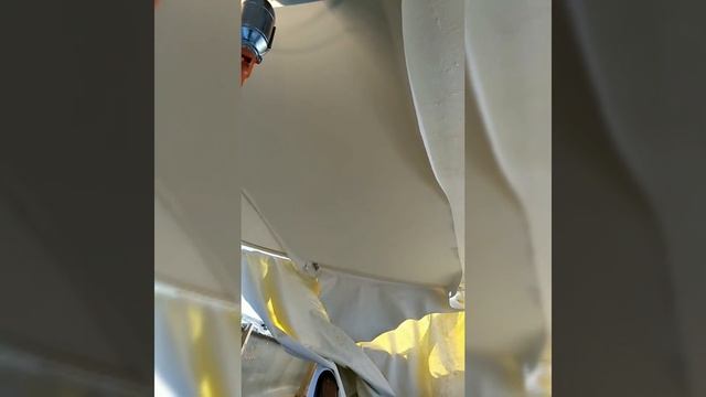 Перетяжка потолка кожей каюты смотреть онлайн