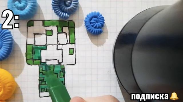 Идеи для срисовки на тему майнкрафт,крипер,эндермен,зомби!В Kawaii стиле смотреть онлайн