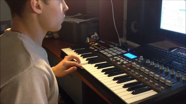 Dubstep track with AKAI MPK 49 and Ableton Petr Sarancha смотреть онлайн