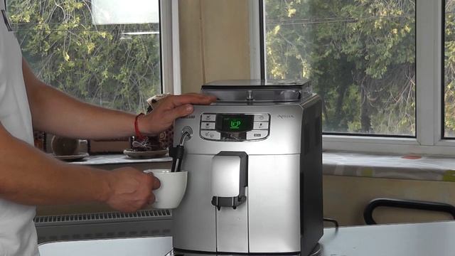 Saeco Intelia. Функционал, настройка, обзор и тест напитков. смотреть онлайн