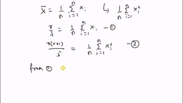Moment method estimation: Gamma distribution смотреть онлайн