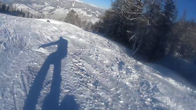 Отдых в Австрии, Флахау, Альпы. Ski in Austria, Flachau (Ski Amade, Alps) смотреть онлайн