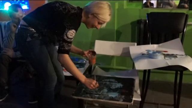 Открытие художественной выставки Анастасии Великановой, в пространстве "Тайна". смотреть онлайн