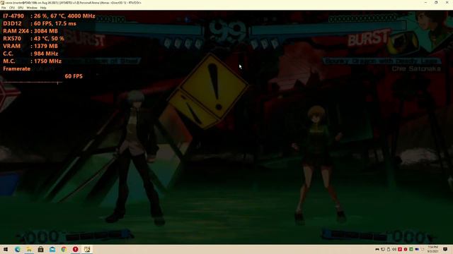 Persona 4 Arena Ultimax -Xenia[XBOX 360 Emulator] - Core i7 4790 | RX-570 4GB смотреть онлайн