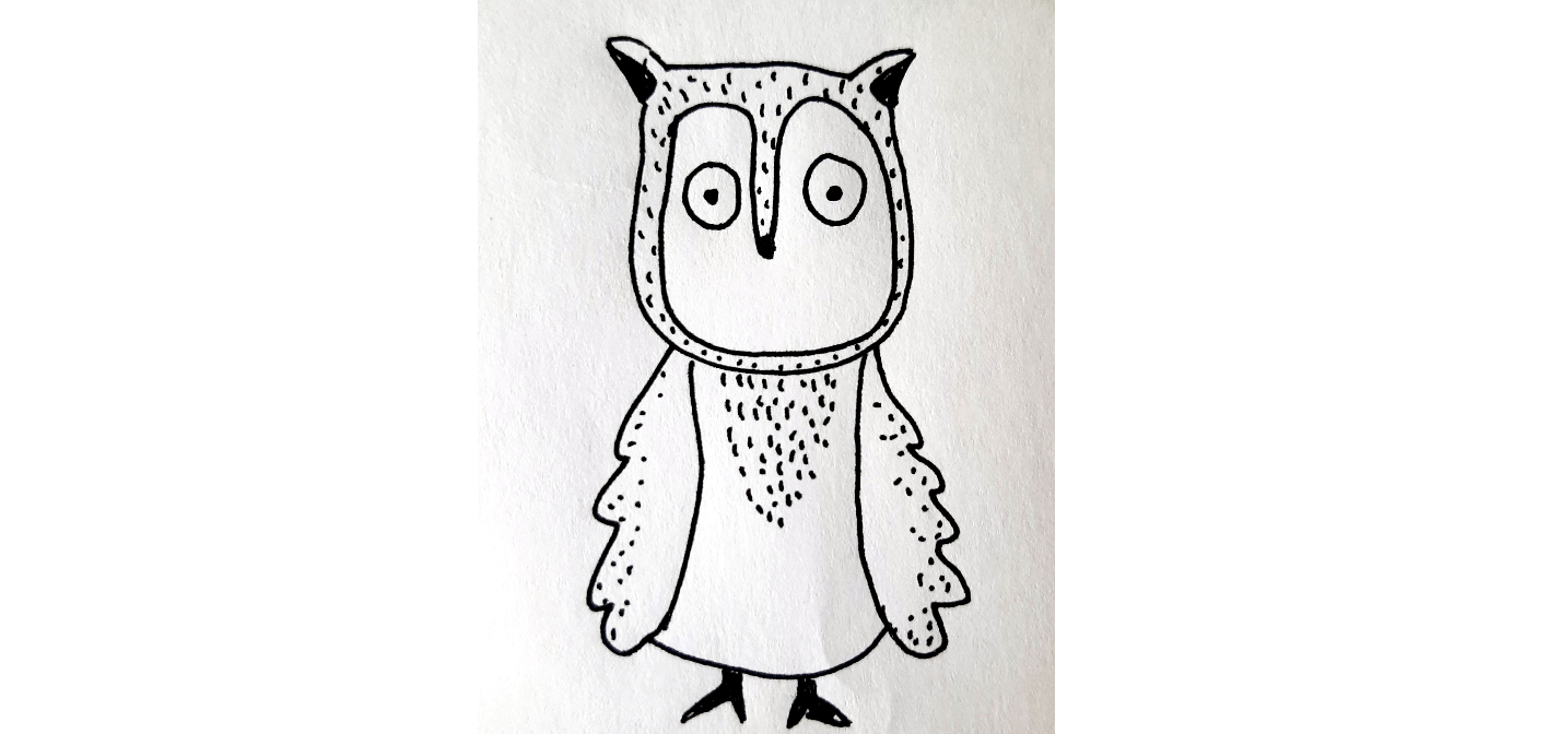 Рисунок совы смотреть онлайн