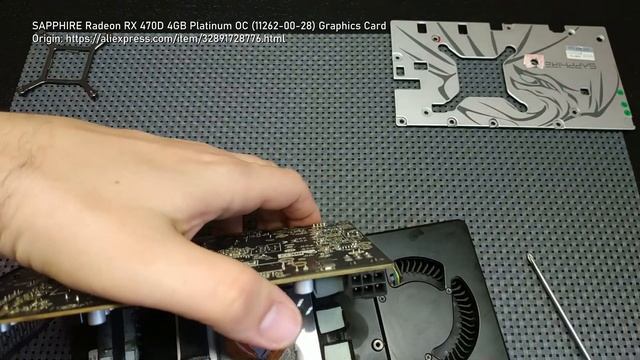 SAPPHIRE Radeon RX 470D 4GB Platinum OC ★ Disassembly & Teardown смотреть онлайн