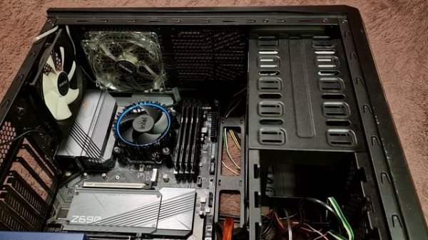 Обновление старого компьютера. (Updating an old computer.)