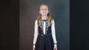 А.С.Пушкин "Зимнее утро" Мороз и солнце, день чудесный! Читает Василиса Свистунова, 9 лет