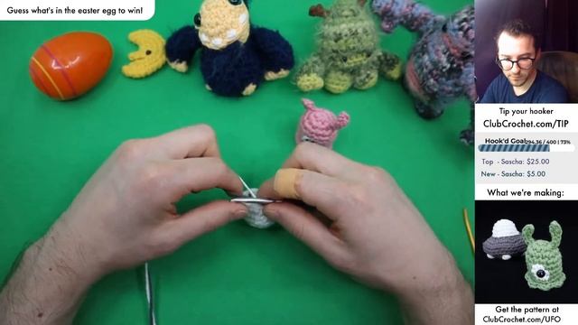 Alien UFO Space Ship Amigurumi - Space Live Crochet Along смотреть онлайн