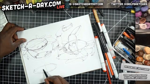 LIVE: Industrial Design Sketching by Sketch A Day смотреть онлайн