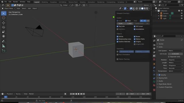 Update Scale Units in Blender 2.9 and Save as Default смотреть онлайн