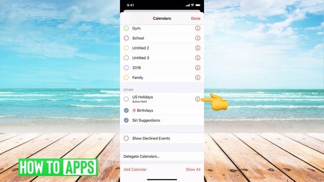 How To Delete Subscribed Calendar On iPhone смотреть онлайн