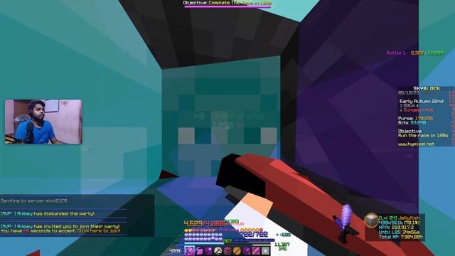 ?Face Cam Time | Minecraft Hypixel Skyblock Day 338 | LIVE Stream смотреть онлайн