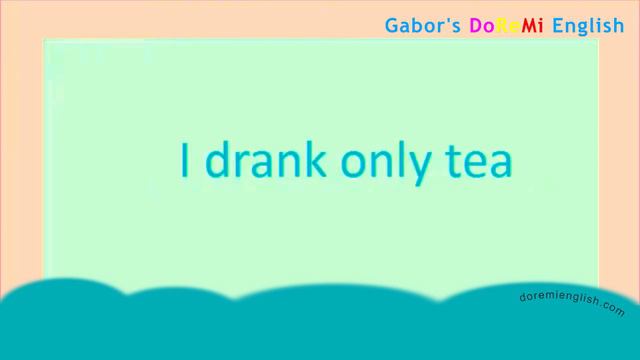 Past simple songs | Grammar chant | Gábor's songs and grammar chants | I went to the city смотреть онлайн