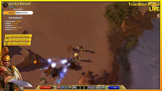 Zagrajmy w Titan Quest Anniversary Edition Co-Op (14) #NAŻYWO смотреть онлайн