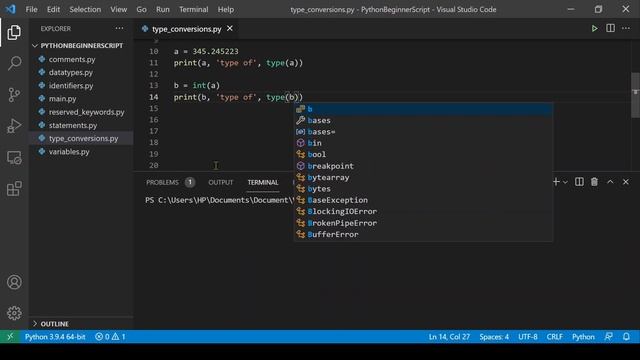 What is Type Conversion in Python? | Interview Question Answer | Coding Examples | Beginner Tutoria смотреть онлайн