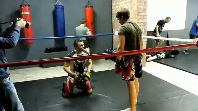 Сын на тренировке HUNTER MMA Тюмень смотреть онлайн