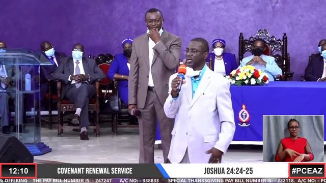COVENANT RENEWAL SERVICE - Joshua 24:24-25 смотреть онлайн