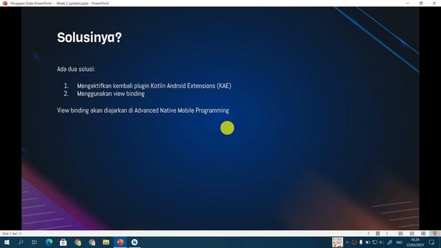 NMP 2-U: Kotlin Android Extensions (Android Studio 4.1+) смотреть онлайн