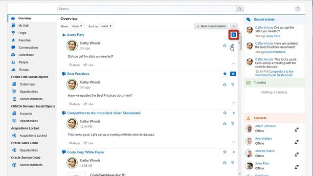 Get Started with Oracle Social Network (Release 12) смотреть онлайн