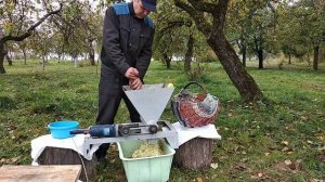 Самодельная соковыжималка.