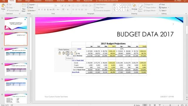 M 11 Inserting Excel Tables смотреть онлайн