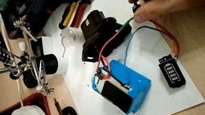 Установка индикатора заряда батареи