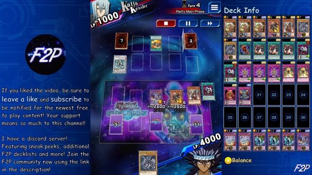 500 GEMS ONLY - Simple Red Eyes F2P Deck [Yu-Gi-Oh! Duel Links] смотреть онлайн