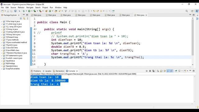#18 . Printf in #java смотреть онлайн