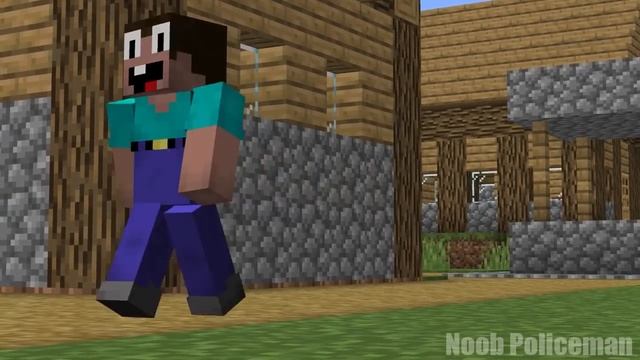 VILLAGE INSIDE INVENTORY! LITTLE 1 BLOCK HOUSE BUILD Minecraft NOOB vs PRO! 100% TROLLING SHORT смотреть онлайн