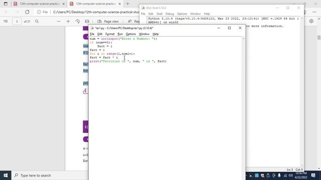 12th computer science python practical - 1 tamil tutorial смотреть онлайн