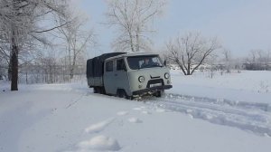 Купили Comforser CF3000 на Уаз фермер . Первый тест! шины огонь!