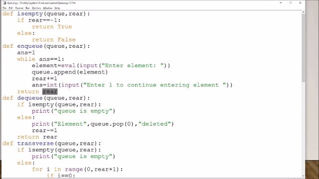 Data Structure - Part 3 | Class XII (CBSE) | Queue Operations смотреть онлайн