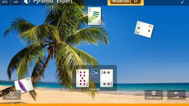 Tropical Breeze\Mixed V\Pyramid: Expert - Clear 2 boards in 2 deals смотреть онлайн