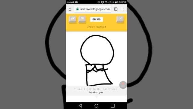 CRINGIEST DRAWIING EVER!!! Playing the Google quick draw challenge смотреть онлайн