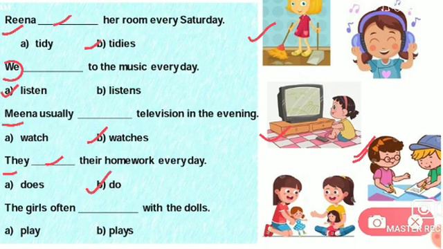 Class :: 6 English Worksheet No. :: 39 || Simple Present Tense (Continued..) || Doe Worksheet 24 Fe смотреть онлайн