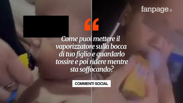 Bimbo di 11 mesi fuma sigaretta elettronica, genitori ridono mentre tossisce: video indigna il web смотреть онлайн